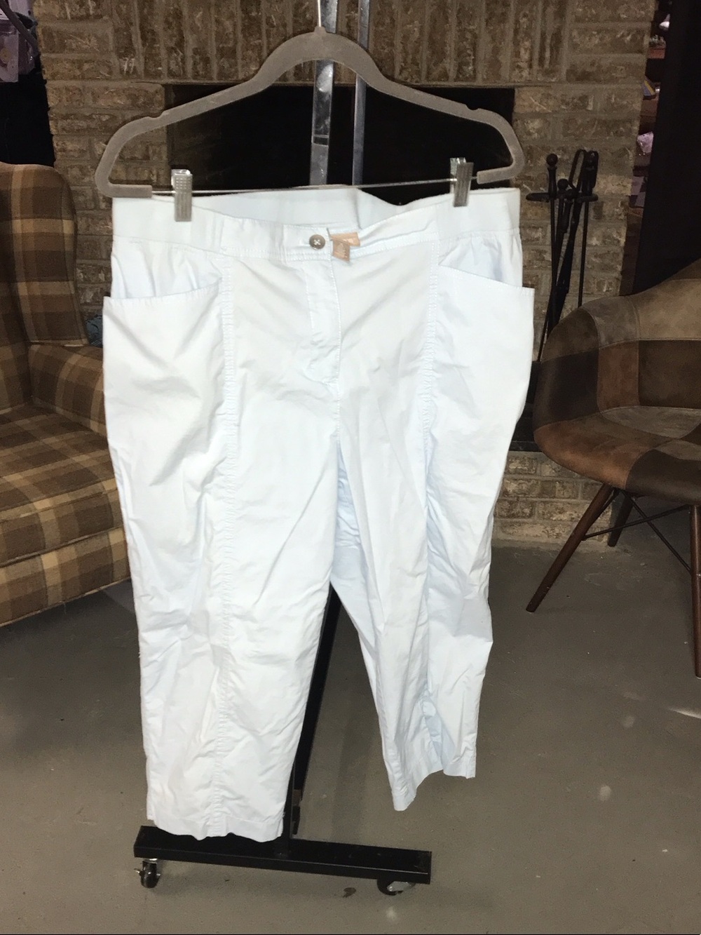 Chico's Light Blue Capri Pants